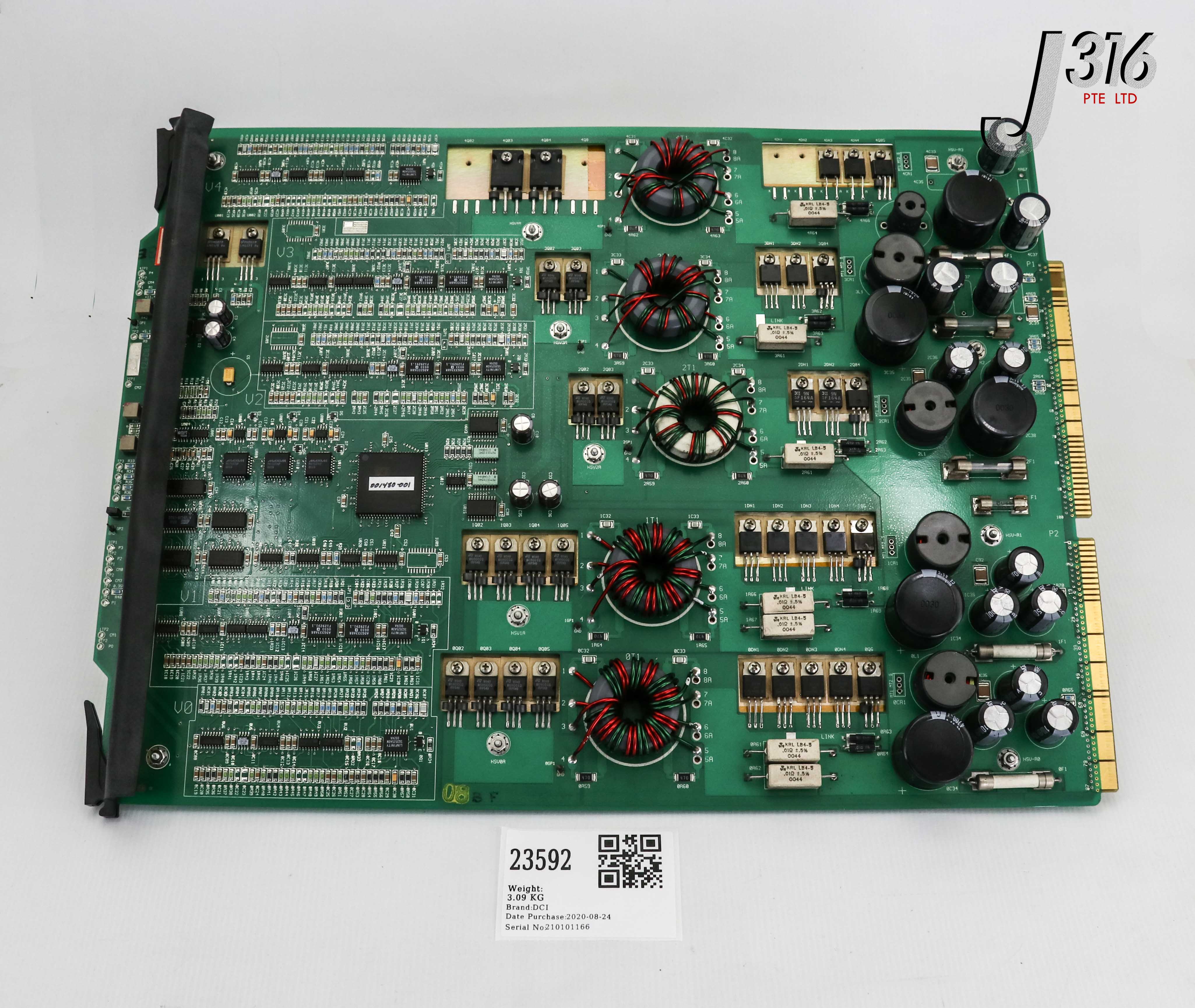 レギュレーター 23592 DCI PCB, ABESMEM QSRS REGULATOR BOARD, 103472-002 103471-350